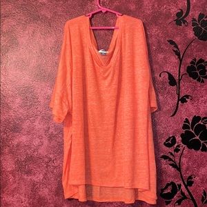 Old Navy Cropped Boxy Shirt Shirt